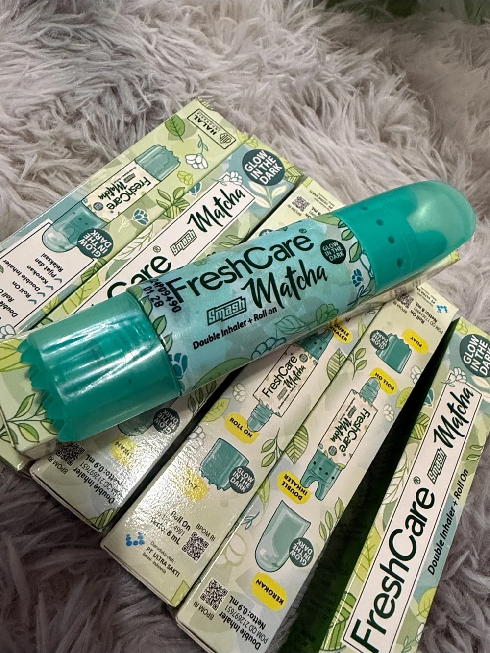 fresh matcha scented